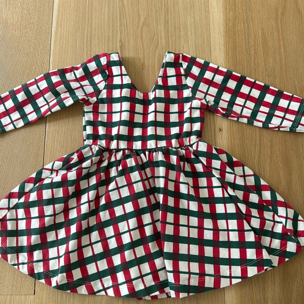Monica + Andy Christmas dress 18-24 months